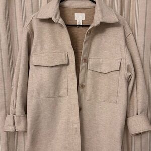 H&M Beige Shacket